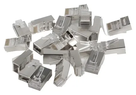 Lanberg RJ45 CAT6 FTP / Konektor / 100 ks / 8P8C / průchozí