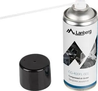 Lanberg stlačený vzduch 400 ml / Čisticí sprej / na elektroniku