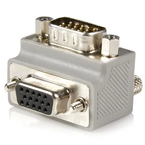 StarTech VGA na VGA šedá / Adaptérový kabel / lomený / M/F