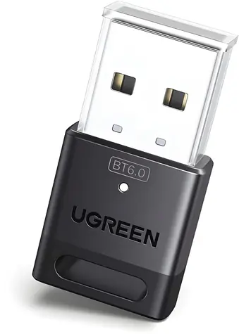 Ugreen CM748 černá / Bluetooth adaptér / USB-A / dosah 20 m