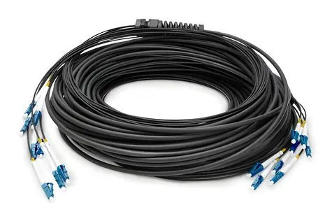 Digitus DK-2A338U050BK-BBB černý / Optický kabel / LC/UPC Duplex / Singlemode OS2 / 50 m