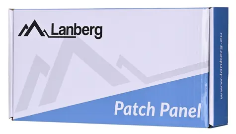 Lanberg PPF6-9012-S / Patch panel / 12 portů / Cat 6 STP / 10