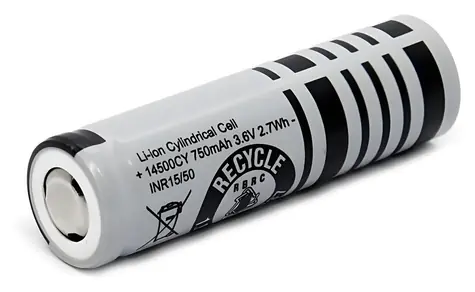 AVACOM 14500 Highpowers / Nabíjecí průmyslová baterie / Li-Ion / 3,7V / 750mAh
