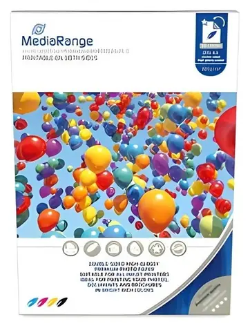 MediaRange A4 oboustranně vysoce lesklý fotopapír 220g / Fotopapír / 50 listů / inkoust