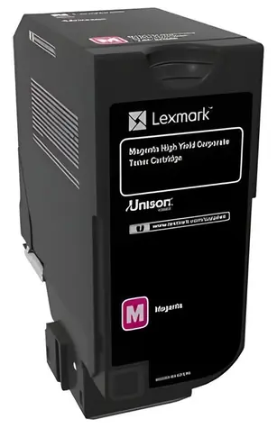 Lexmark korporátní tonerová kazeta fialová / Toner / 12 000 stran / pro CS725