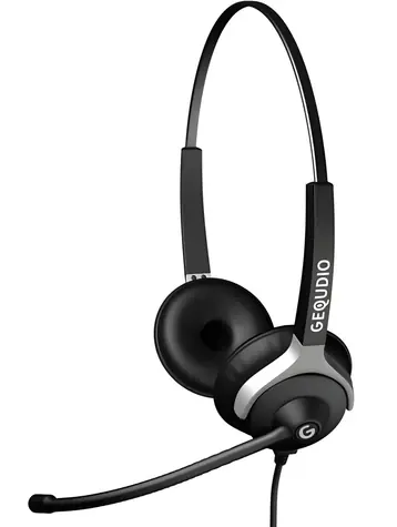 GEQUDIO Headset pro Cisco / Headset / Kabelový / Mikrofon Boom / Potlačení hluku