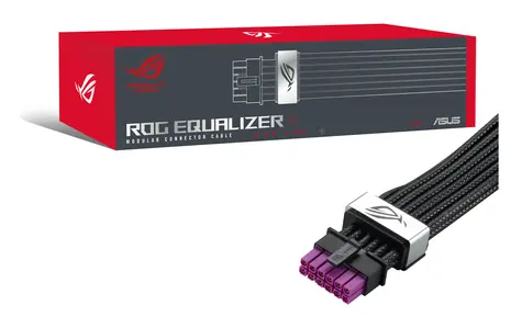 Asus ROG Equalizer černá / Vyrovnávač napájení GPU / 12V-2x6 / PCI-E 16-pin / 0,75 m