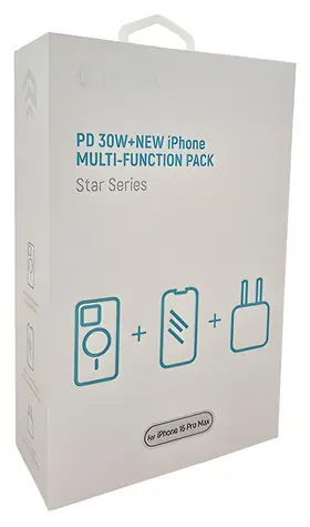 Devia Star Series PD 30W Multi-function Pack pro iPhone 16 Pro Max / Nabíjecí sada / USB-C / 30W