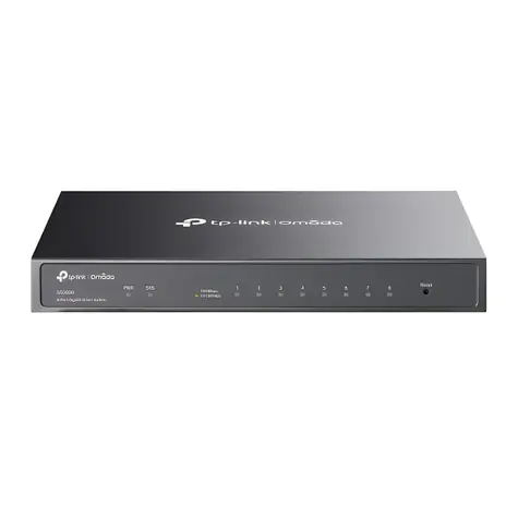 TP-Link SG2008 / Switch / 16 Gbps / 8x GLAN / Fanless