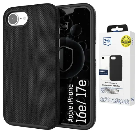 3mk Hardy Shockproof MagCase / Ochranný kryt / Apple iPhone 16E, iPhone 17E / MagSafe