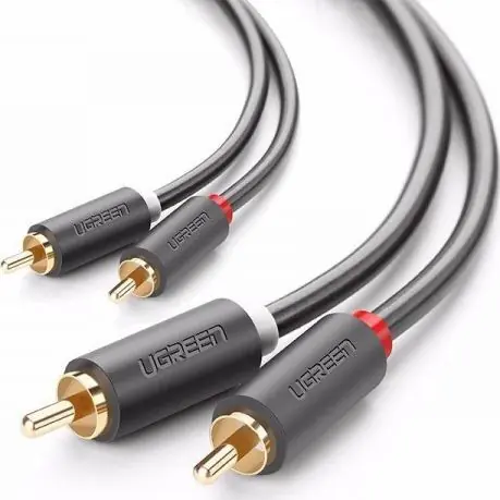 UGREEN RCA černá / Kabel / 2x RCA (Cinch) - 2x RCA (Cinch) / 1,5 m
