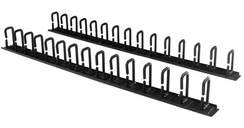 StarTech D-Ring hák na kabely 6FT / Kabelový organizér / Ocel / 1727 mm / černá