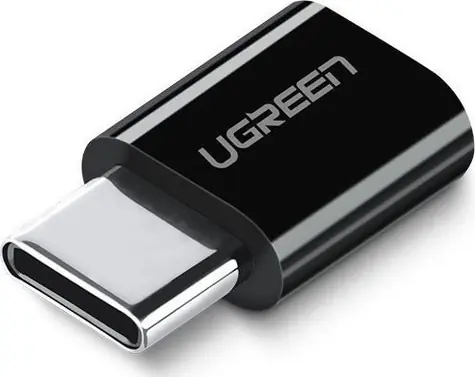 Ugreen adaptér USB-C - Micro USB černá / Adaptér / ABS