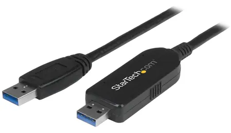 StarTech PCLINQ černá / Datový kabel / USB-A - USB-A / USB 3.0 / 5 Gbps / 1,8 m