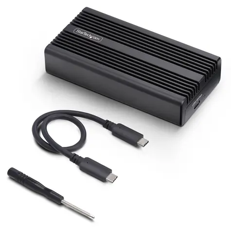 StarTech USB4 Box pro M.2 NVMe SSD černá / Externí box / USB-C / Thunderbolt 5/4