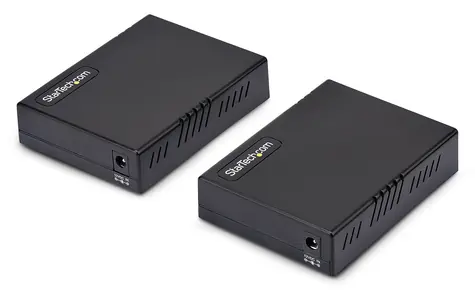 StarTech VDSL2 Ethernet extender černá / Síťový extender / 4x RJ-45 / IEEE 802.3 / napájecí adaptér