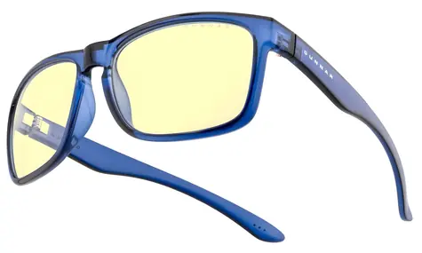 Gunnar Intercept Crystal Cobalt / Kancelářské a herní brýle / jantárová skla / BLF 65 / GUNNAR focus