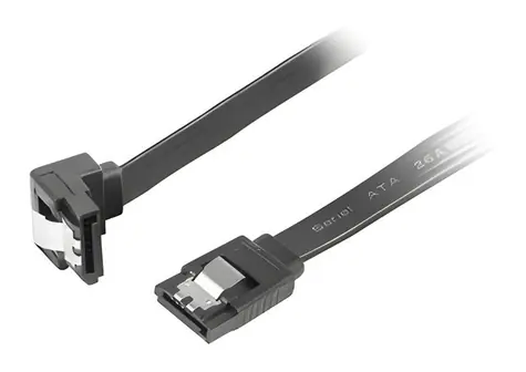 Lanberg SATA III datový kabel černá / SATA kabel / SATA (M) - SATA (M) / 0,5 m / 6 Gbit/s