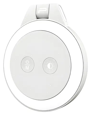 PGYTech MagGlow šedá / LED světlo pro telefon / MagSafe / 3 úrovně jasu / 3 barevné teploty / otočné 290°