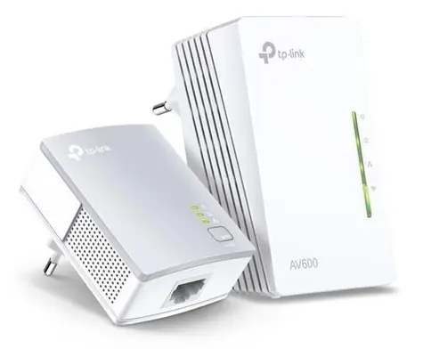 TP-Link TL-WPA4221 KIT bílá / Powerline Kit / 600 Mb/s / Wi-Fi 4 / 3x LAN