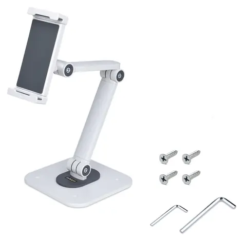 StarTech Stolní stojan na tablet bílá / Stojan na tablet / 4,7-12,9
