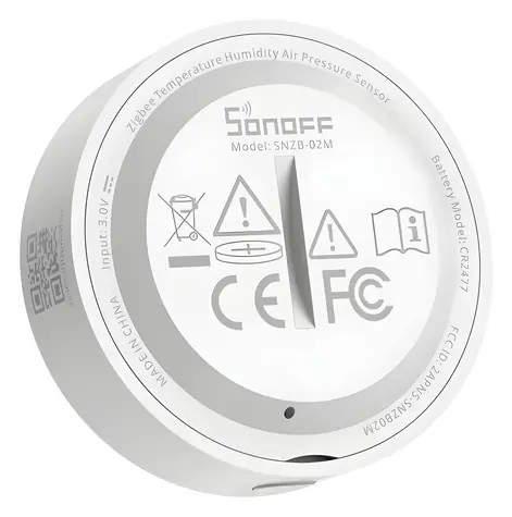 Sonoff SNZB-02M / Senzor teploty, vlhkosti a tlaku vzduchu / Zigbee