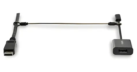 StarTech bezpečnostní lanko pro adaptéry černá / Lanko / Ocelové / 31,1 cm / 20 ks