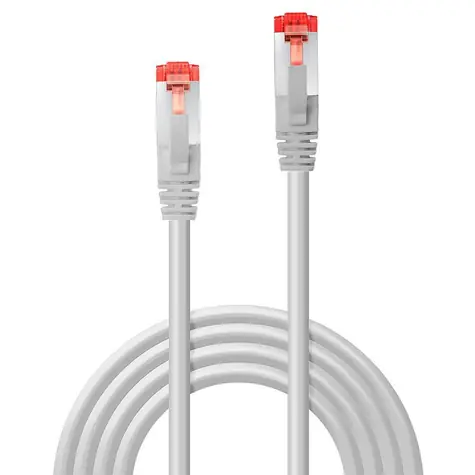 Lindy Cat6 S/FTP šedá / Patch kabel / RJ45-RJ45 / 2 m / 250 MHz