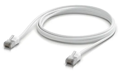 Ubiquiti UniFi Premium Patch Cable Outdoor bílá 2m / Patch kabel / Cat6a / venkovní / RJ-45