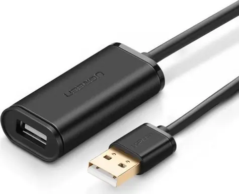 Ugreen Kabel USB-A - USB-A černá / Kabel / 5 m