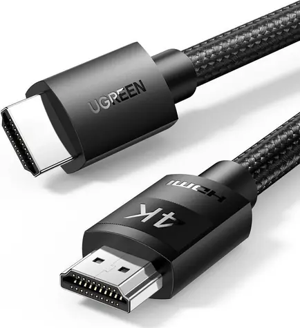 Ugreen HDMI kabel černá / Kabel / HDMI (M) - HDMI (M) / 1 m / 60 Hz