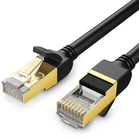 Ugreen NW107 černá / Síťový kabel / Cat.7 STP / RJ45 / 5 m