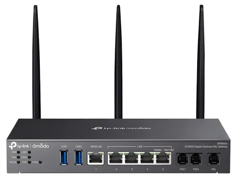 TP-Link 4G+ DSL Gateway / Router / DSL WAN + 4G LTE záloha / Wi-Fi 6 / 4x LAN / 2x RJ11