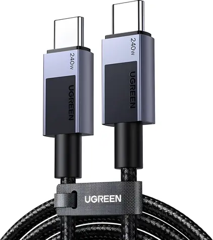 Ugreen Kabel USB-C - USB-C 2 m černá / Kabel USB-C / 0,48 Gbit/s