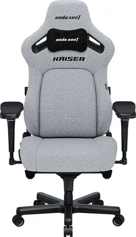AndaSeat Kaiser 4 XL šedá / Herní židle / látka
