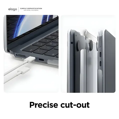 Elago Ultra Slim Case tmavě šedá / Kryt pro MacBook Air 15