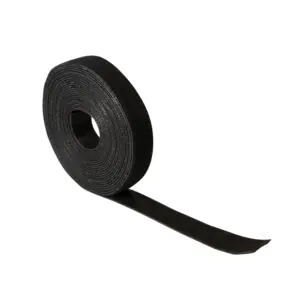 LogiLink Suchý zip na kabely černý, 10 m / Organizátor kabelů / 20 mm