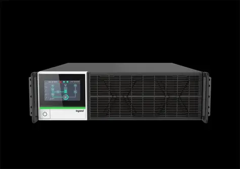 Legrand UPS Keor DK 1000VA/1000W / Záložní zdroj UPS / Rack 2U / 6x IEC C13 / USB / LCD dotykový displej