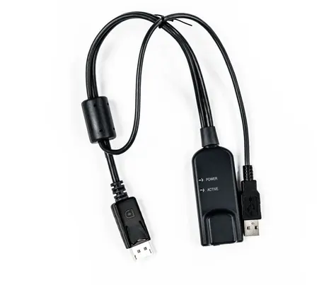 Vertiv Server Interface Modul černá / Přístupový modul KVM / DisplayPort / USB / kabel 0,36 m