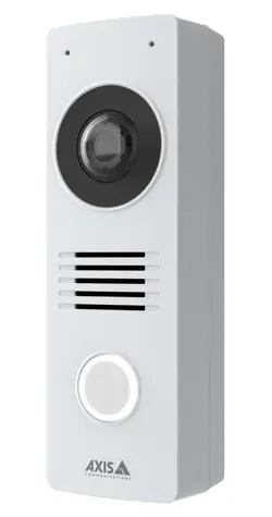 Axis I8116-E bílá / IP interkomová stanice / kabelová / 10/100/1000 Ethernet