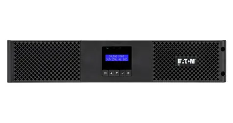 Eaton 9E 1000i Rack2U černá / Záložní zdroj UPS / 1000 VA / 900 W / Rack 2U / 4x IEC C13