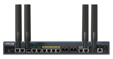 Lancom 1936VAG-5G / Router / SD-WAN gateway / 5G dual SIM / VDSL / 6x LAN / VoIP / VPN