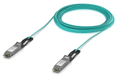Ubiquiti AOC patch 100G / AOC kabel / QSFP28 - QSFP+ / 100/40 Gbit/s / 20 m