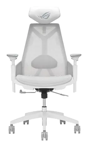 ASUS ROG Destrier Core SL400C bílá / Herní židle / síťovina / náklon 90-125° / nosnost 136 kg