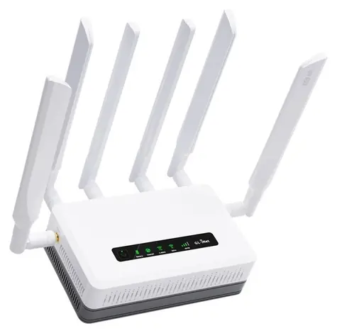 GL.iNet Puli AX GL-XE3000 / 5G Router / Wi-Fi 6 AX2976 / Dual SIM / 2,5G WAN / baterie 6400 mAh