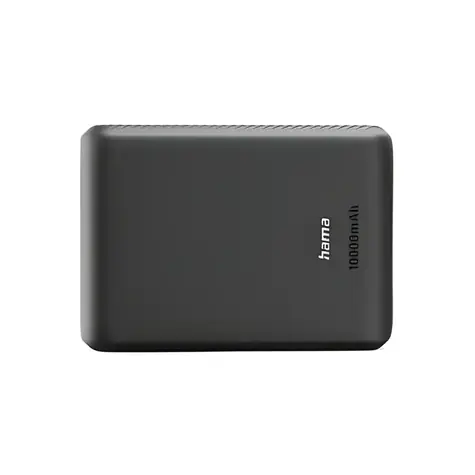 Hama Power Pack New Performance 10 antracit / Powerbanka / 10000 mAh / 1x USB-C / 2x USB-A / 5V / 3A