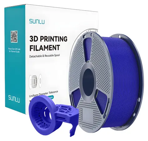 Sunlu PETG High-Speed Matte modrá / Struna pro 3D tiskárnu / PETG / 1 kg