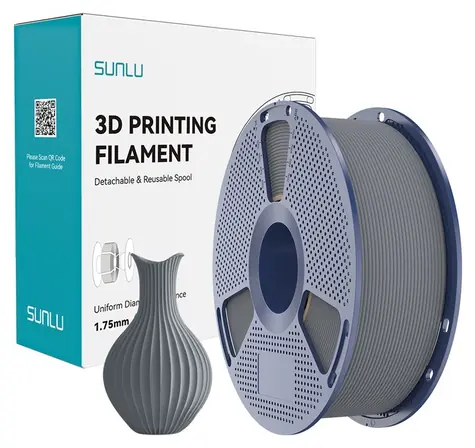 Sunlu PLA Classic šedá / Filament / 1,75 mm / 1 kg