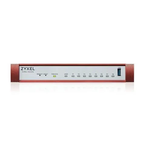 ZyXEL USG FLEX 100HP / Firewall / 8x GbE / 1x PoE+ / 1x USB / samostatné zařízení