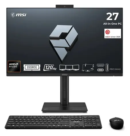 MSI PRO MAX 27TP Z 8MG-002XEU černá / All-in-one počítač / 27